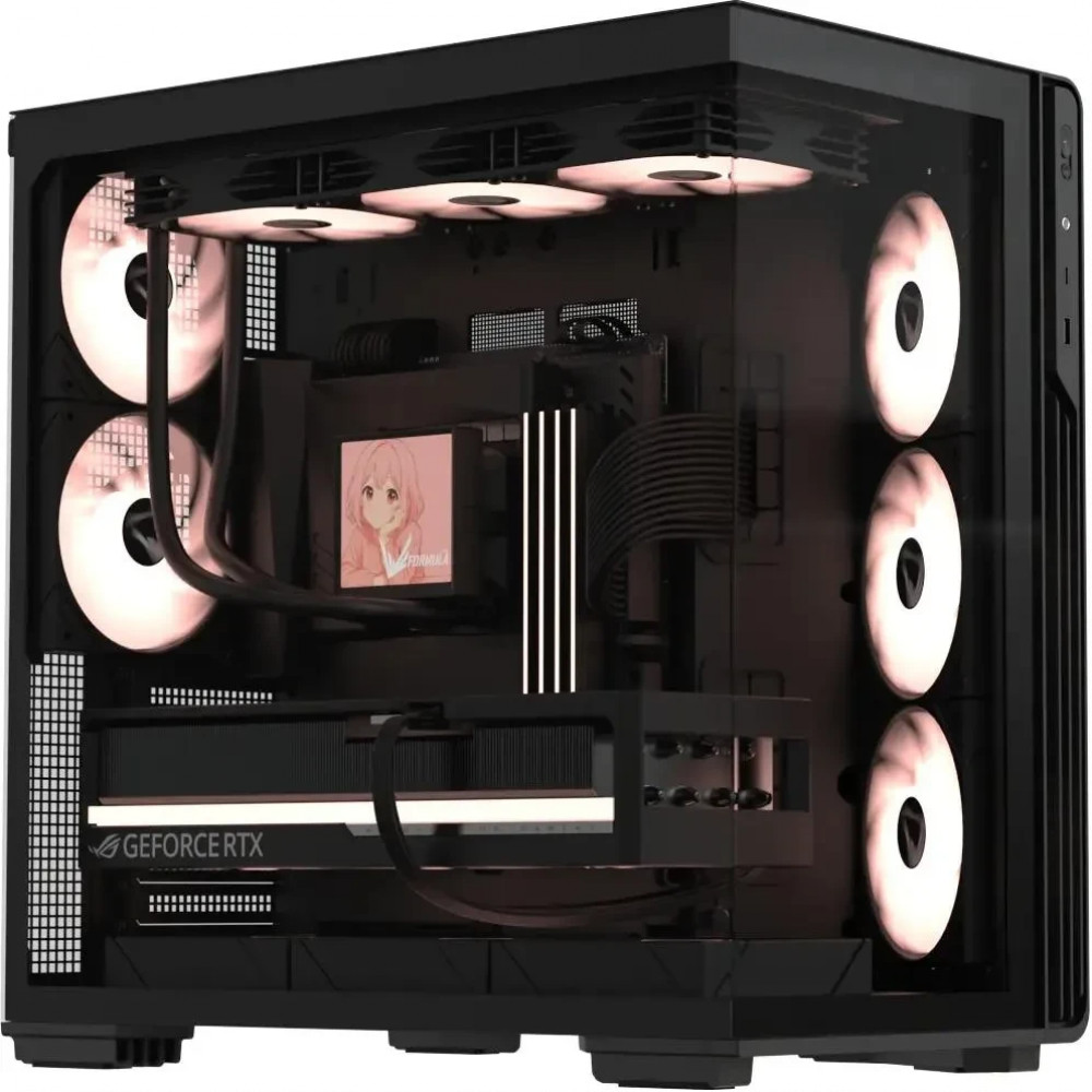 Корпус Formula CRYSTAL Z7 PA BLACK Mid-Tower — фото товара