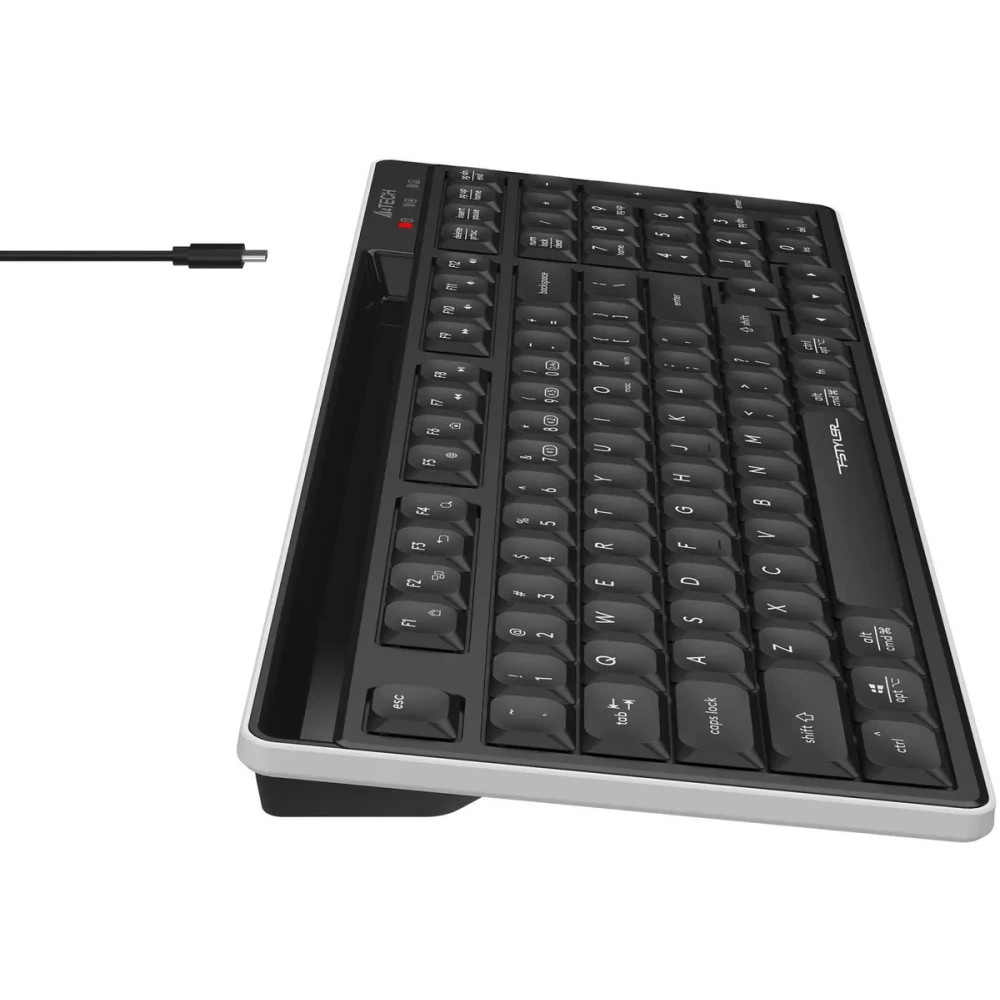 Клавиатура A4Tech Fstyler FBX70C BLACK Беспроводная, Bluetooth - миниатюра 6