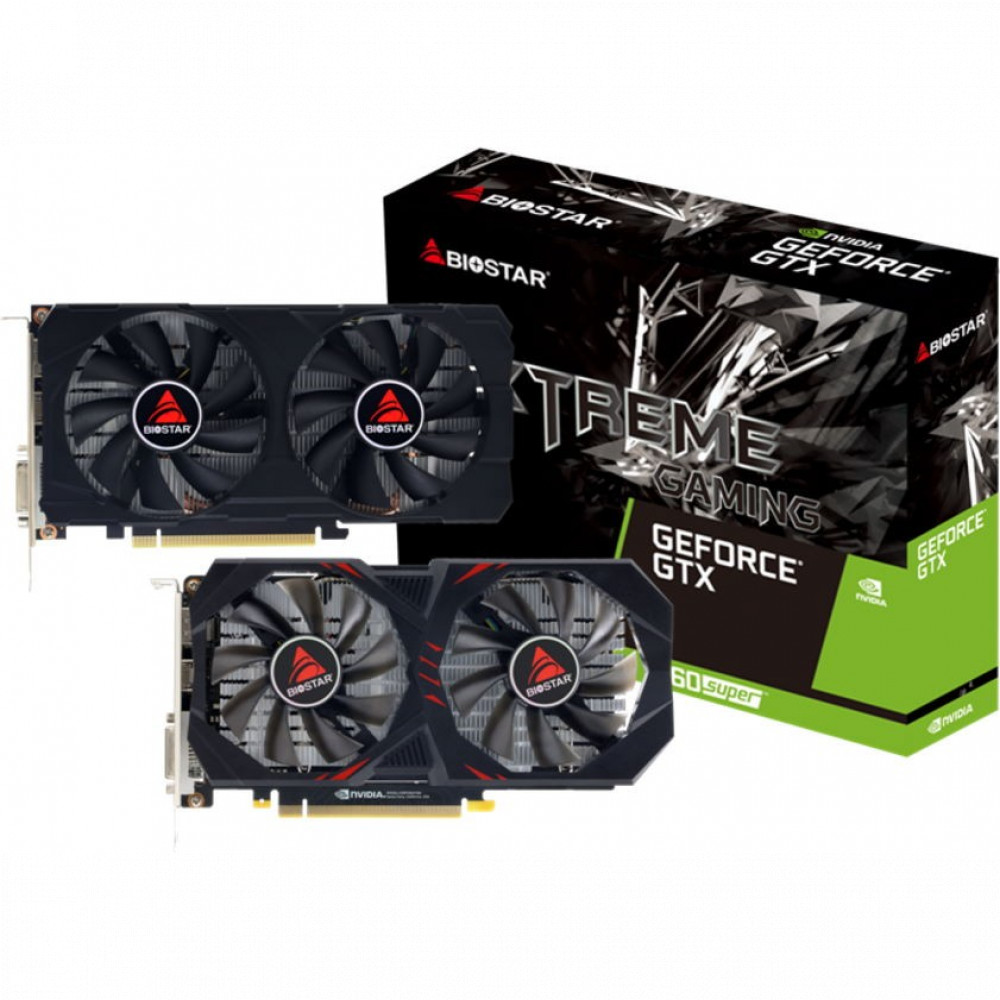 Видеокарта BIOSTAR GeForce GTX 1660 SUPER VN1666SF69 6 ГБ — фото товара