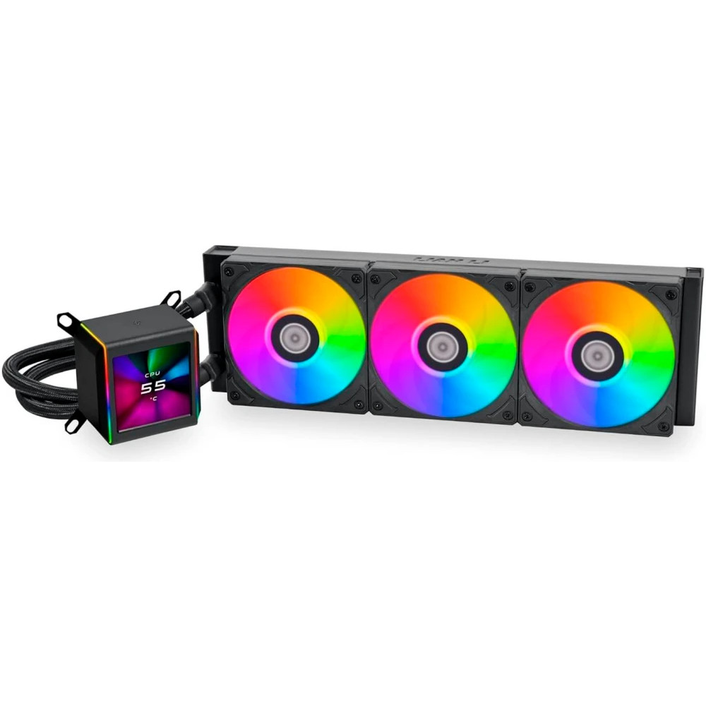 Система охлаждения Lian Li Galahad II LCD 360 Black G89.GA2ALCD36B.00 Для процессора — фото товара