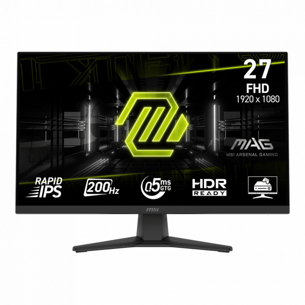 Монитор MSI MAG 272F 9S6-3CE51T-007 27 ", IPS, Full HD 1920x1080 (16:9), 200 Гц — фото товара