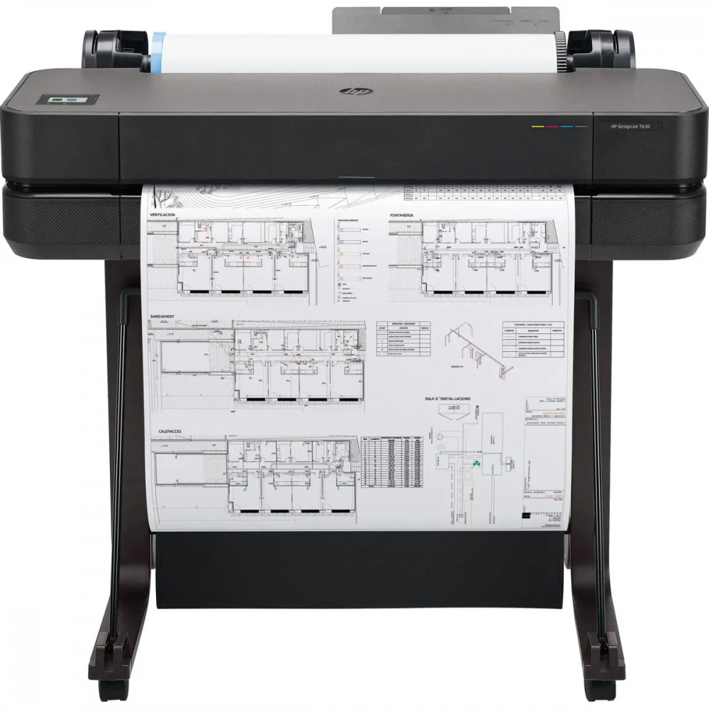 Плоттер HP Designjet T630 24-in 5HB09A Цветной, Струйная, A1+ (24 дюйма) (610), 24" - миниатюра 11