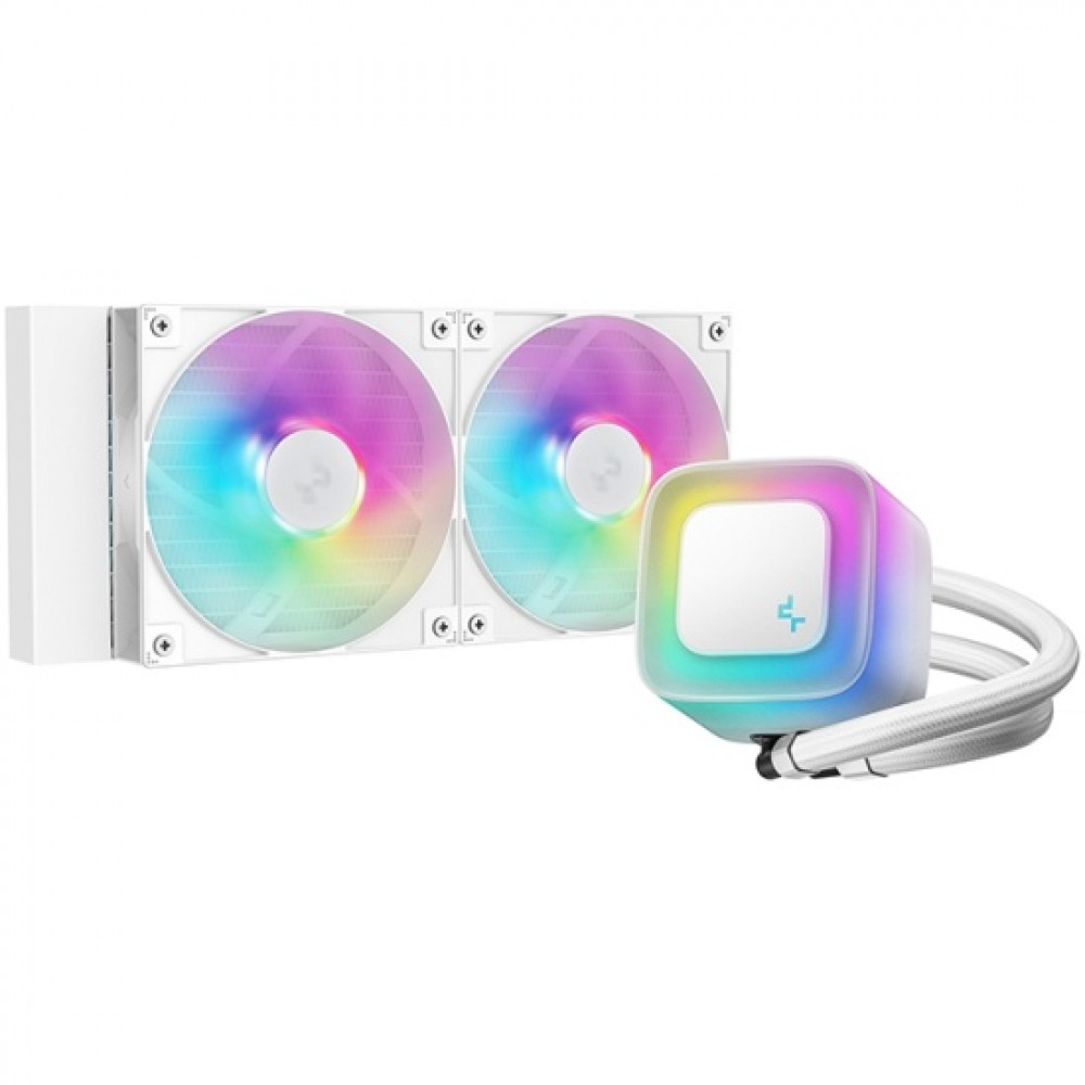 Система охлаждения Deepcool LE240 WH V2 R-LE240-WHAMMN-G-2 Для процессора — фото товара