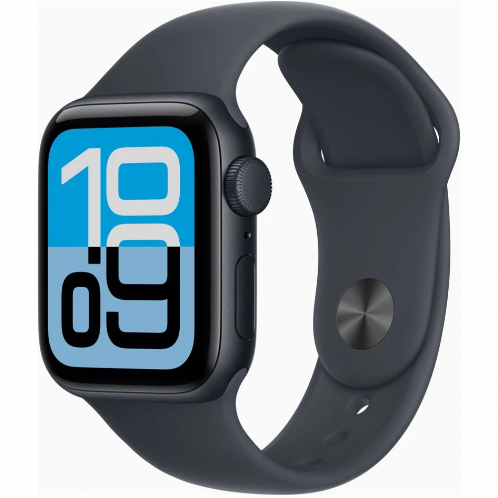 Apple Watch SE 3 40mm Midnight Aluminum Case with Midnight Sport Band M/L MEHC4HN/A Смарт-часы — фото товара