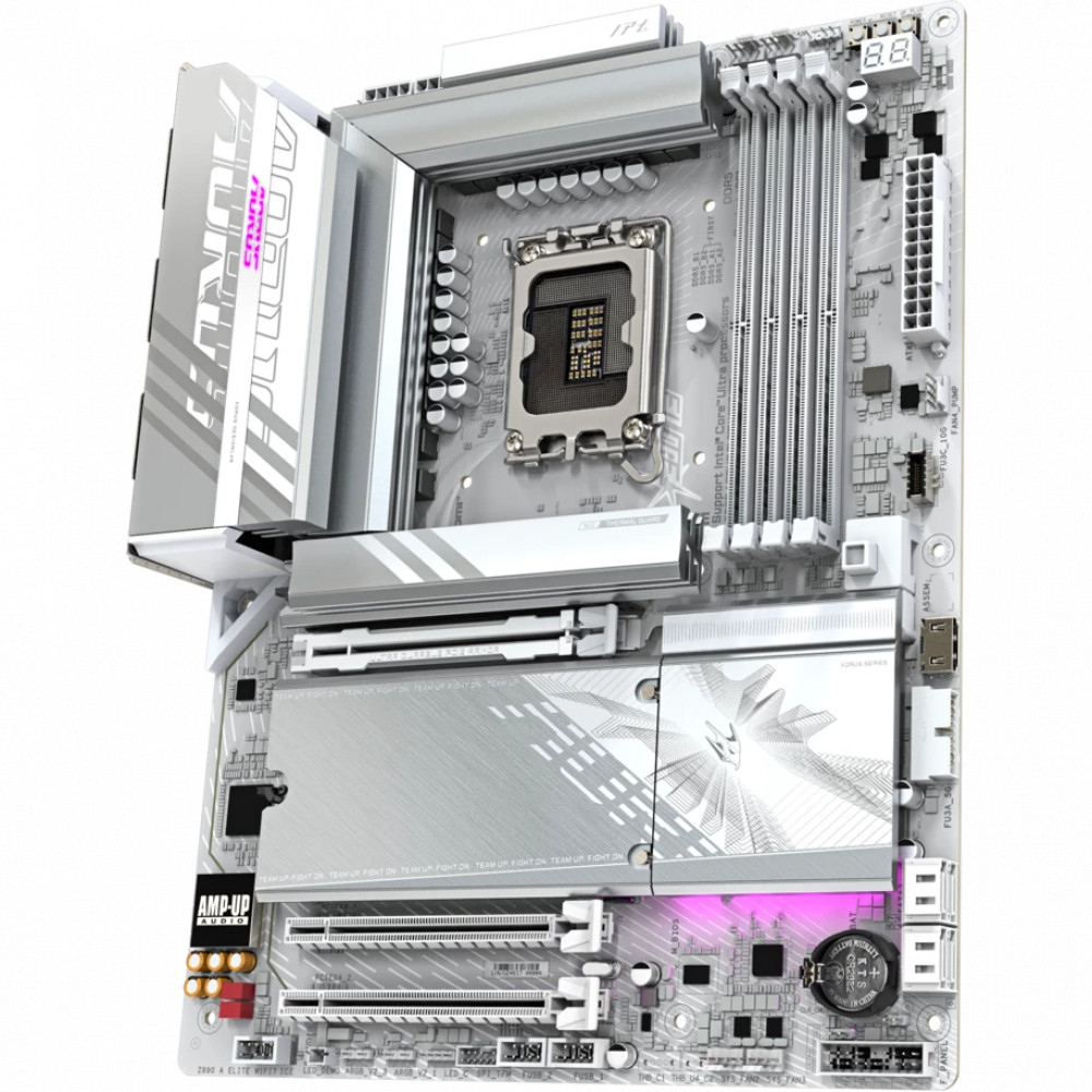 Материнская плата Gigabyte Z890M AORUS ELITE WIFI7 ICE ATX, LGA 1851 - миниатюра 3