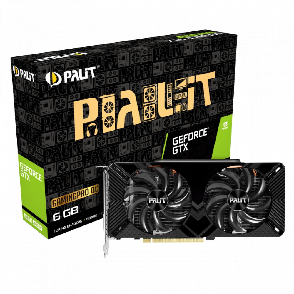 Видеокарта Palit GTX1660SUPER Gaming Pro NE6166SS18J9-1160A-1 6 ГБ - миниатюра 10