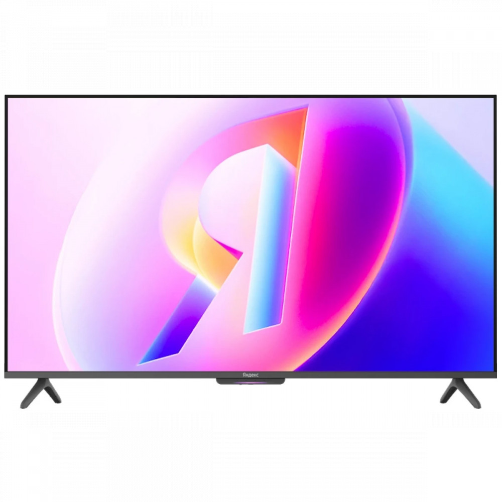 Телевизор Яндекс ТВ Станция Бейсик QLED YNDX-00080 55 ", Smart TV, Черный — фото товара