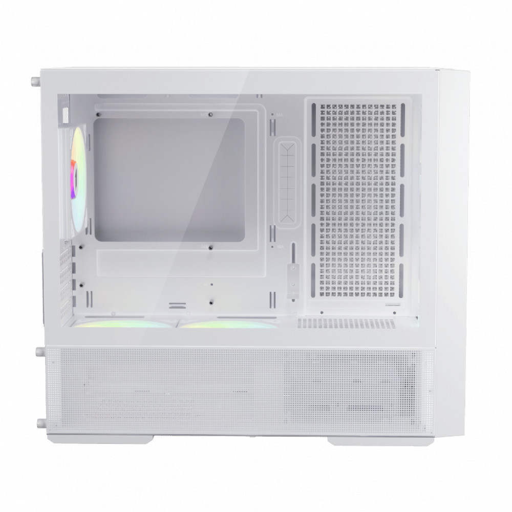 Корпус 1STPLAYER AU6 White AU6-WH-2FA7-14-W-2FA7R-W-1FA7-W Mini-Tower - миниатюра 5
