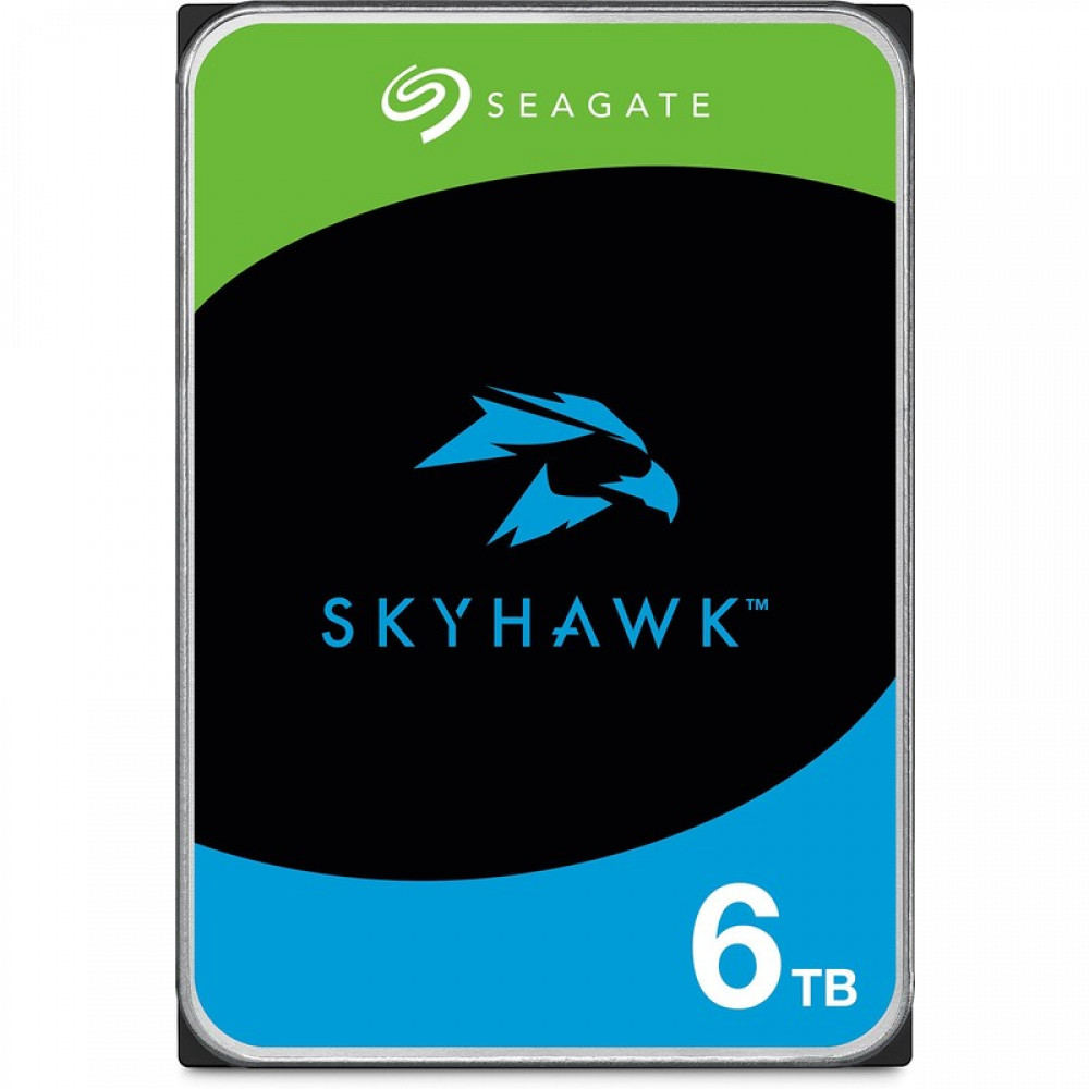 Жесткий диск Seagate SkyHawk ST6000VX008 HDD (классические), 6 ТБ, 3.5 дюйма, SATA — фото товара