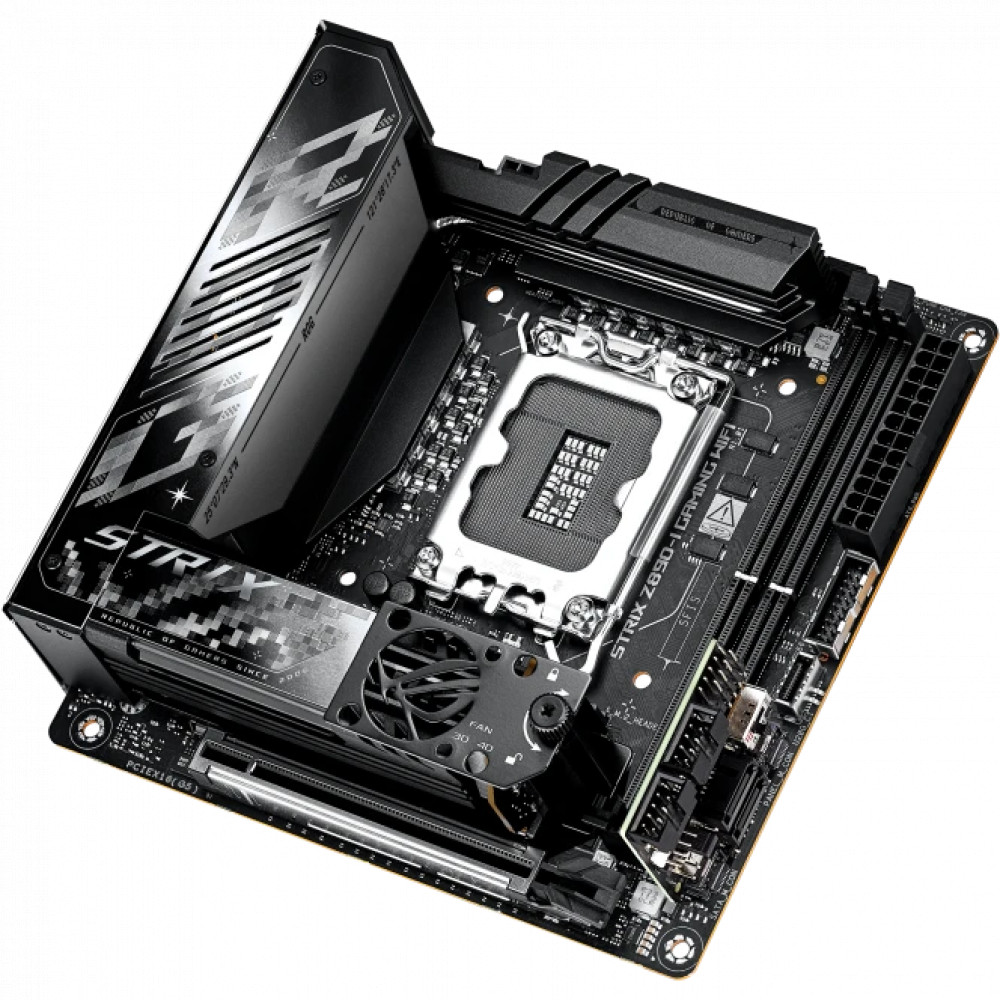 Материнская плата Asus ROG STRIX Z890-I GAMING WIFI 90MB1IC0-M0EAY1 Mini-ITX, LGA 1851 - миниатюра 6