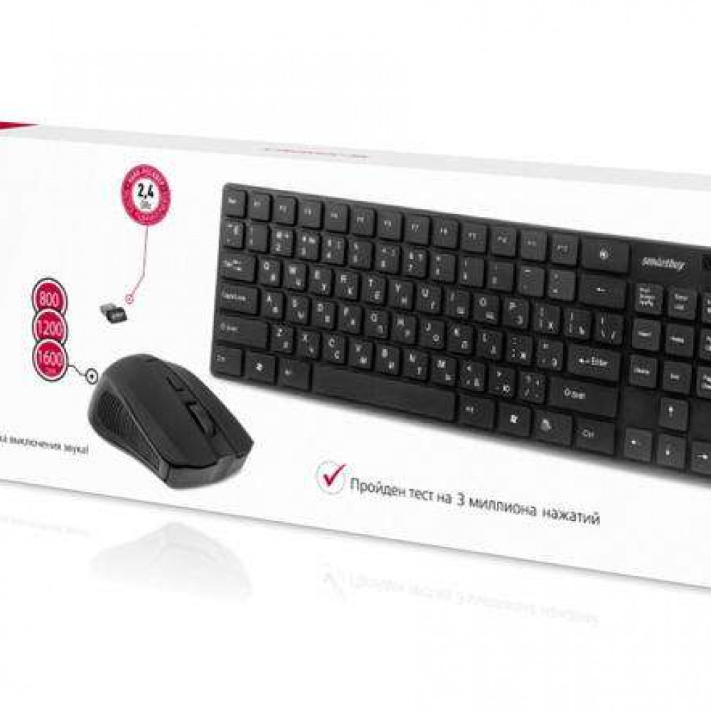 Клавиатура + мышь SmartBuy SBC-229352AG SBC-229352AG-K - миниатюра 2