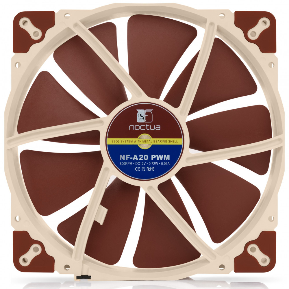 Система охлаждения Noctua NF-A20 PWM - миниатюра 2