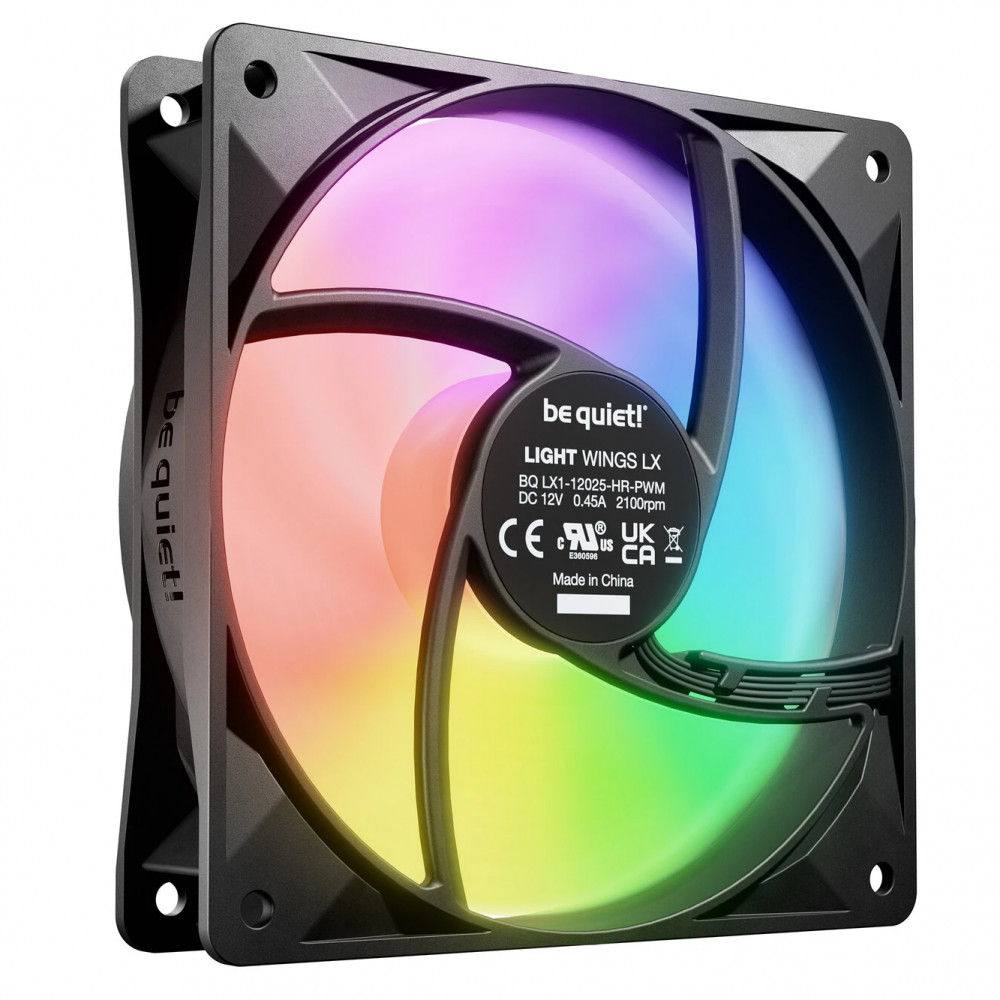 Система охлаждения be quiet! Light Wings LX 120mm PWM high-speed BL123 Для системного блока - миниатюра 2