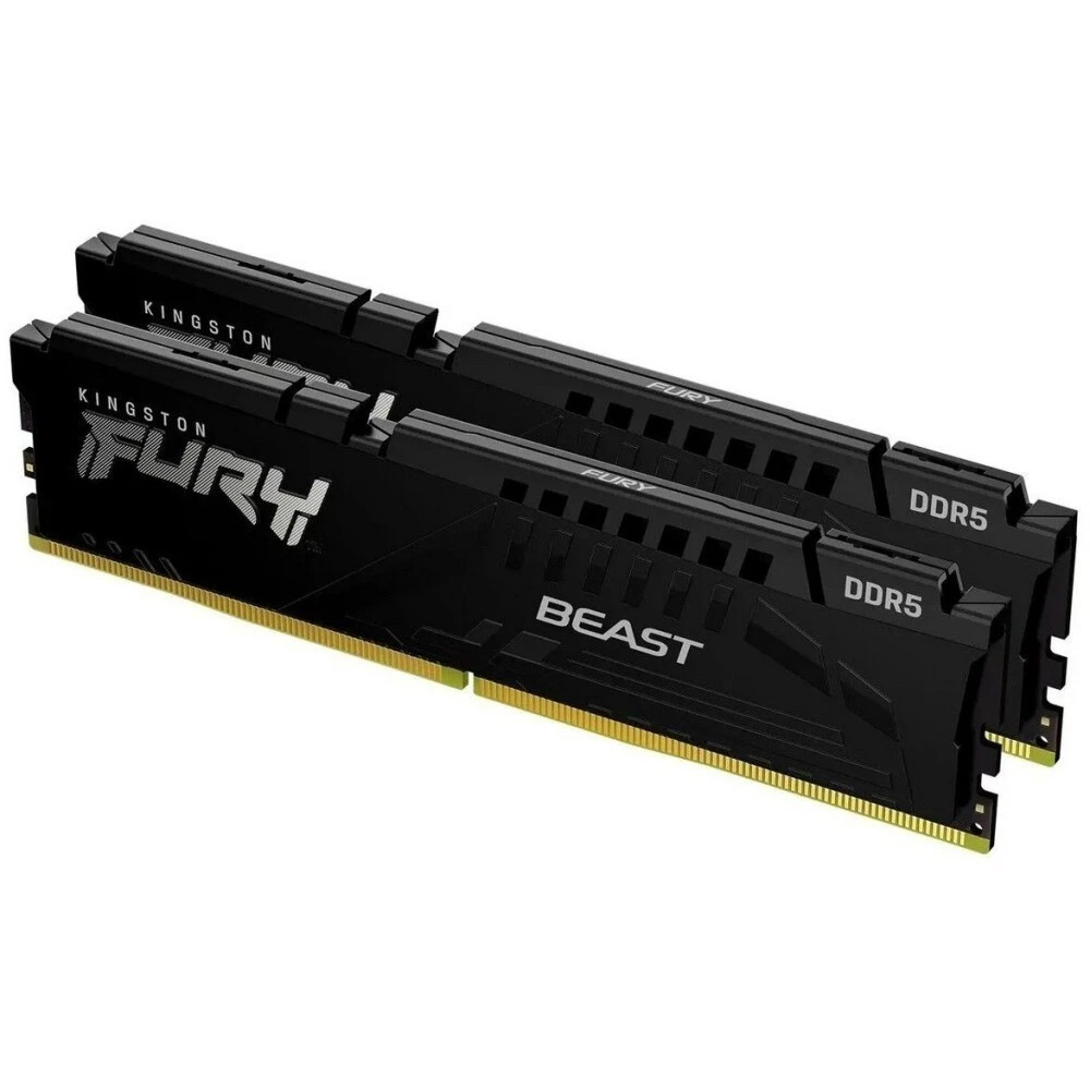 ОЗУ Kingston Fury Beast KF560C36BBE2K2-32 DIMM, DDR5, 32 Гб (2 х 16 Гб), 6000 МГц — фото товара