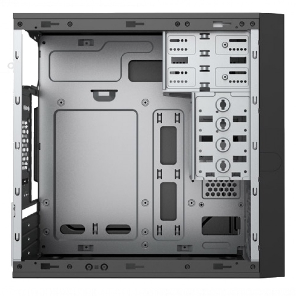 Корпус Foxline ATX 500W FL-733-FZ500R Mini-Tower - миниатюра 2