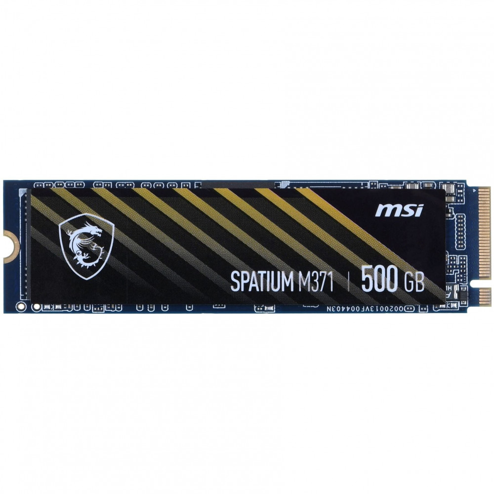 Жесткий диск MSI SPATIUM M371 (S78-440K160-P83) SSD (твердотельные), 500 ГБ, M.2 — фото товара