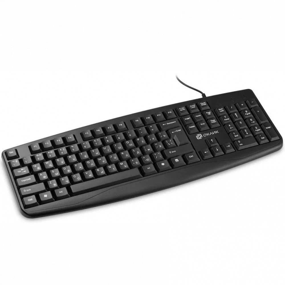 Клавиатура Oklick 105M 1678092 Проводная, USB - миниатюра 2