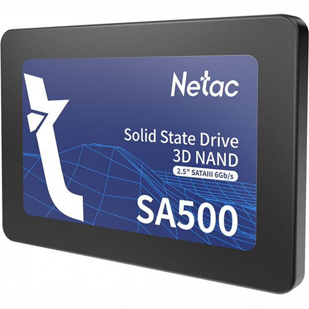 Жесткий диск Netac SA500 NT01SA500-512-S3X SSD (твердотельные), 512 ГБ, 2.5 дюйма, SATA - миниатюра 2