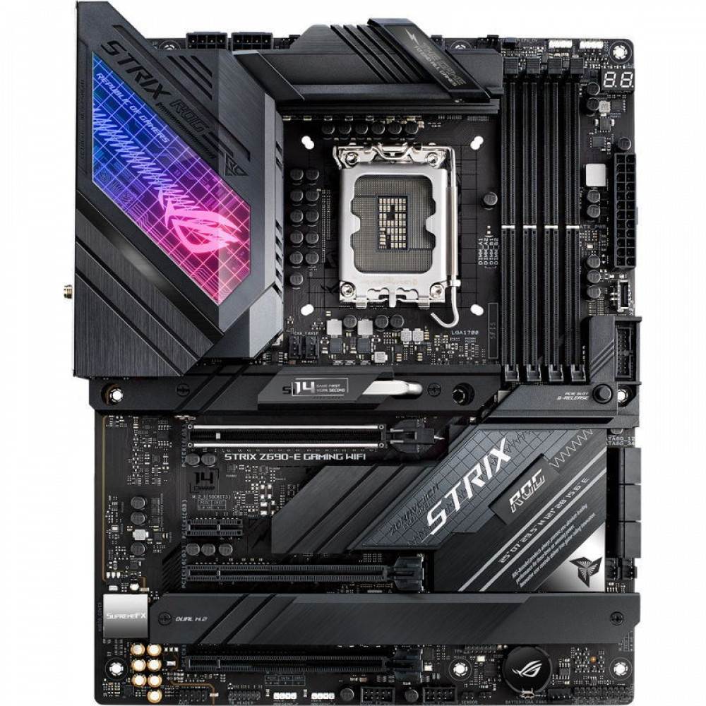 Материнская плата Asus ROG STRIX Z690-E GAMING WIFI ATX, LGA 1700 - миниатюра 3