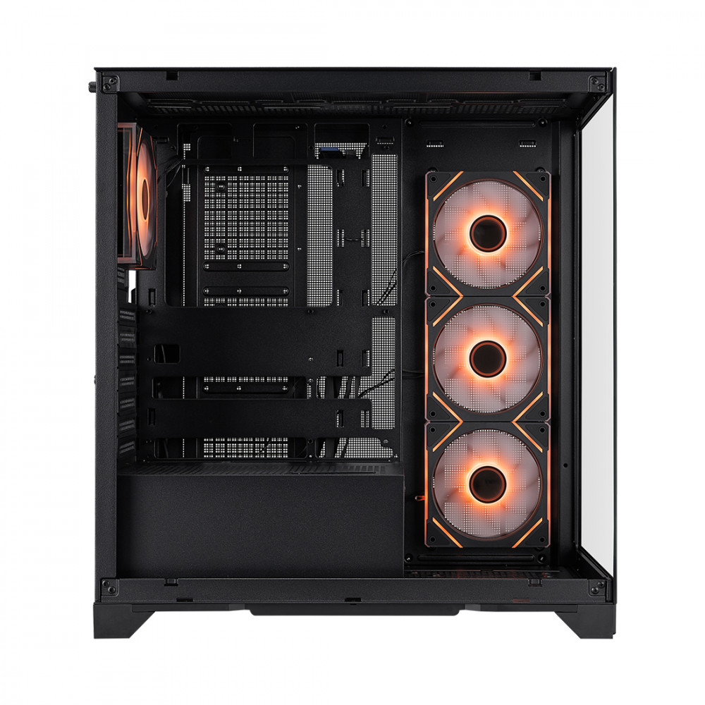 Корпус 1STPLAYER Mi8 Black Mi8-BK-3FC7R-1FC7 Mid-Tower - миниатюра 2