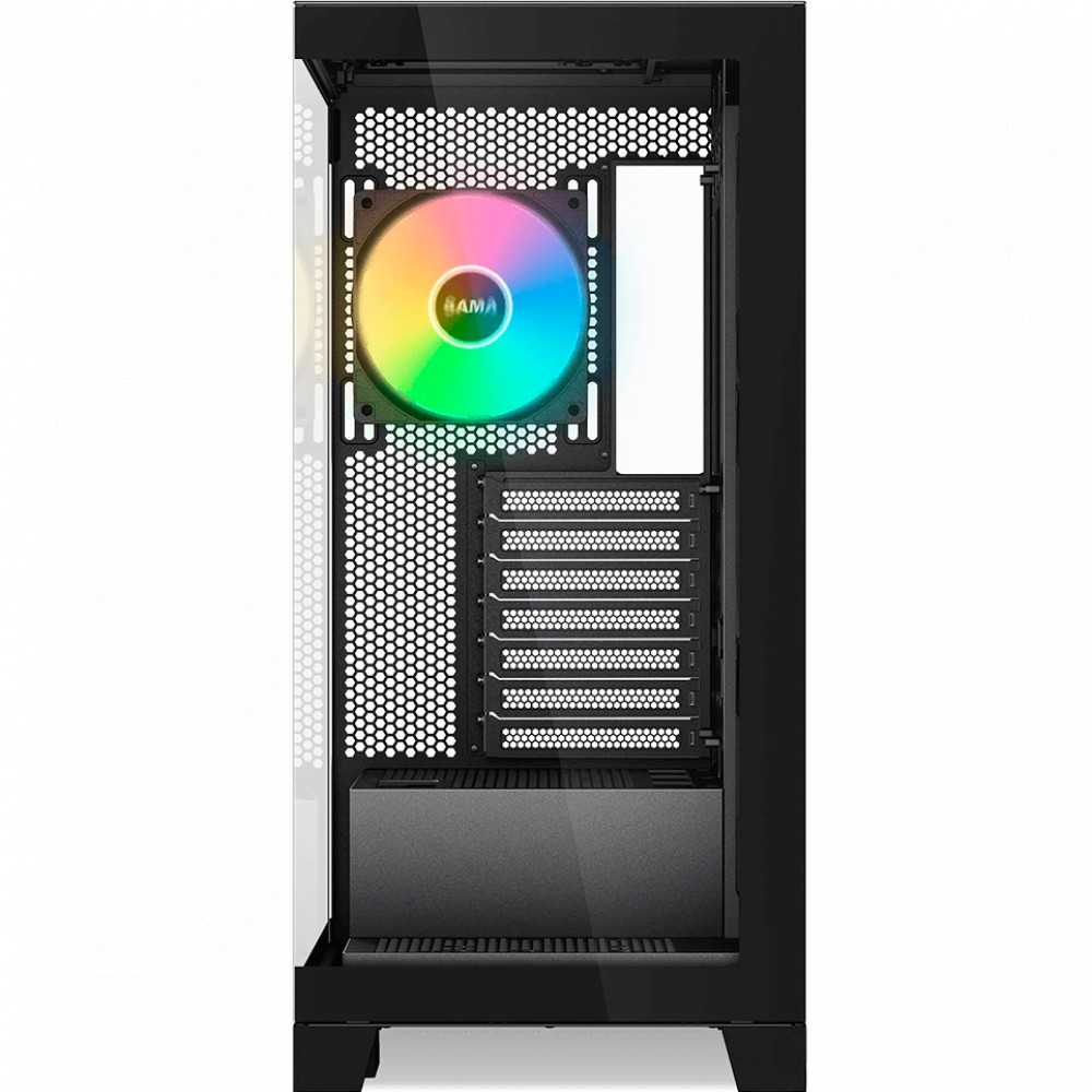 Корпус Sama V50 Black V50-BKADA4X1-GL Mid-Tower - миниатюра 2