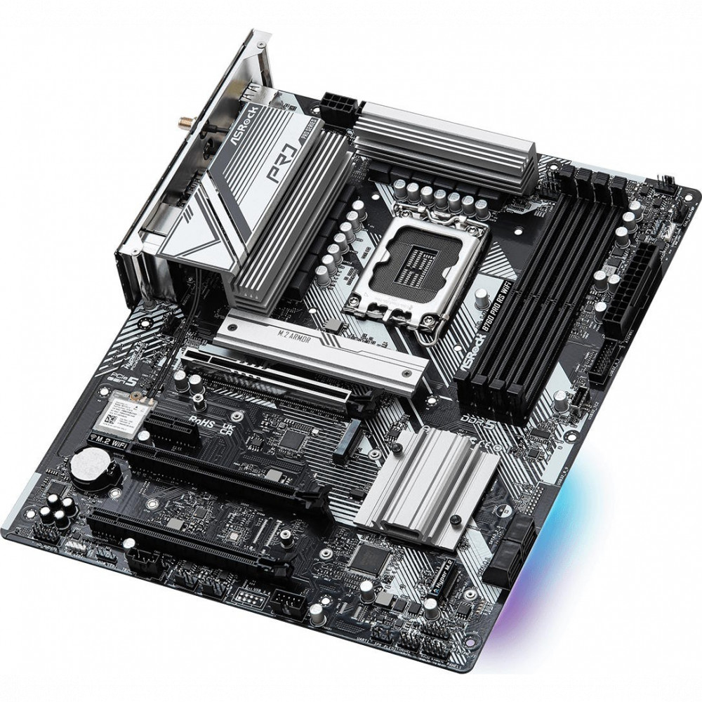 Материнская плата ASRock B760 PRO RS WIFI ATX, LGA 1700 - миниатюра 4