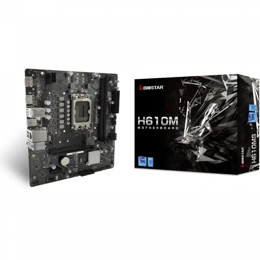 Материнская плата BIOSTAR H610MS Micro-ATX, LGA 1700 - миниатюра 4