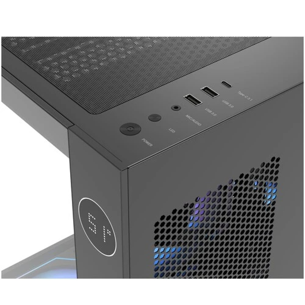 Корпус Ocypus Iota C70 ARGB Black Iota-C70-BKD600XX-GL Mid-Tower - миниатюра 4