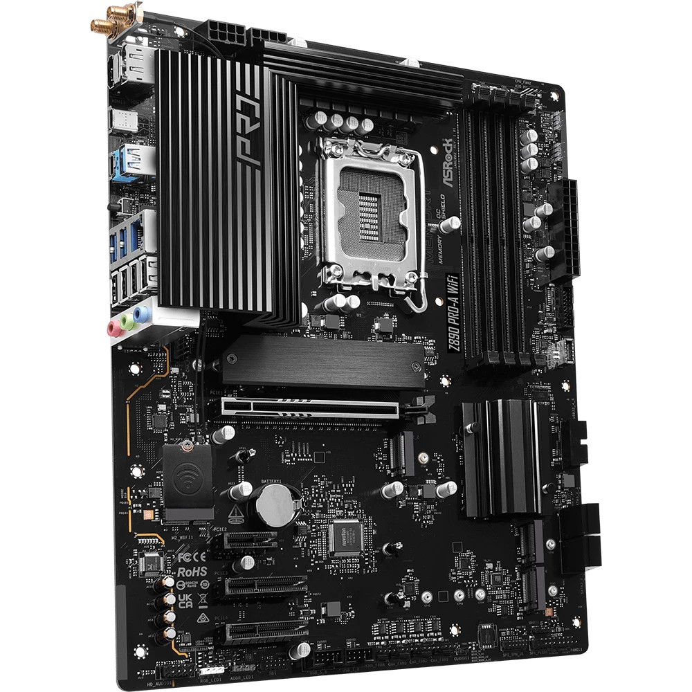 Материнская плата ASRock Z890 PRO-A WIFI ATX, LGA 1851 - миниатюра 2