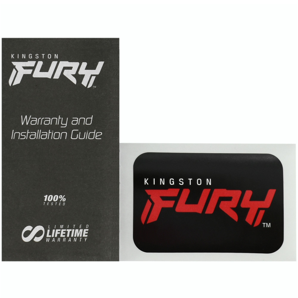 ОЗУ Kingston Fury Beast KF568C34BBEK2-32 DIMM, DDR5, 32 Гб (2 х 16 Гб), 6800 МГц - миниатюра 2