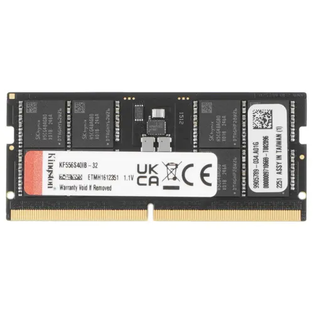 ОЗУ Kingston FURY Impact KF556S40IB-32 SO-DIMM, DDR5, 32 Гб, 5600 МГц - миниатюра 2