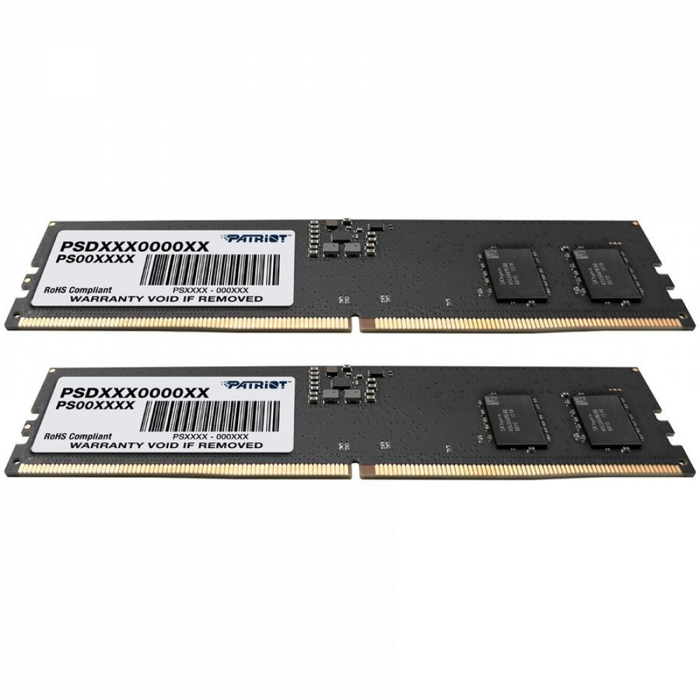 ОЗУ Patriot 2x16Gb PSD532G4800K DIMM, DDR5, 32 Гб (2 х 16 Гб), 4800 МГц - миниатюра 2