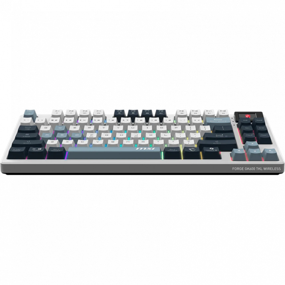 Клавиатура MSI Forge GK600 White S11-43RUP01-HH9 Беспроводная, Bluetooth - миниатюра 4