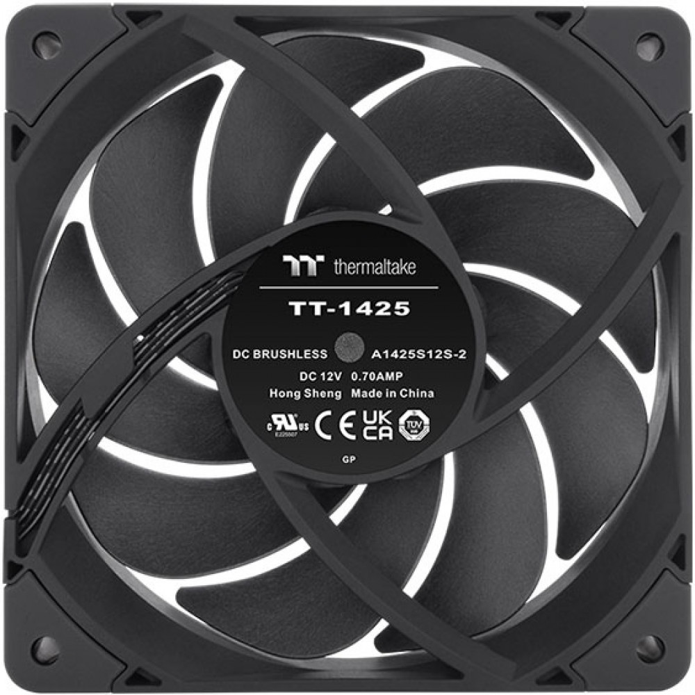 Система охлаждения Thermaltake TOUGHFAN 14 Pro PC Cooling Fan (2 Fan Pack) CL-F160-PL14BL-A Для системного блока - миниатюра 4