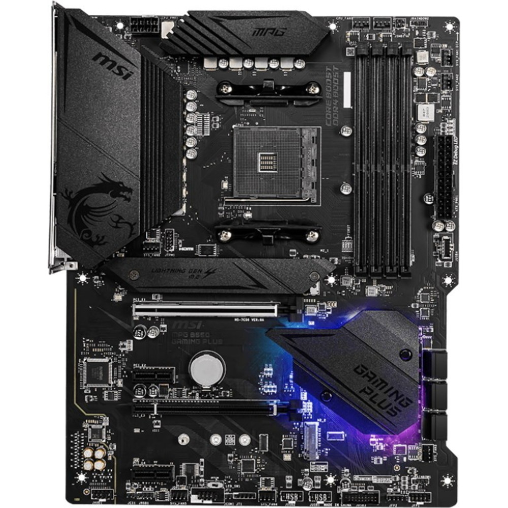 Материнская плата MSI MPG B550 GAMING PLUS ATX, AMD AM4 - миниатюра 2