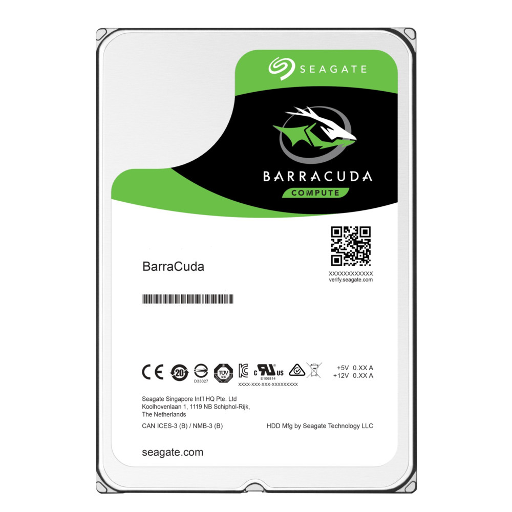 Жесткий диск Seagate BarraCuda 500 GB SATA 3.5" 7200rpm 32Mb ST500DM009 HDD (классические), 500 ГБ, 3.5 дюйма, SATA - миниатюра 3
