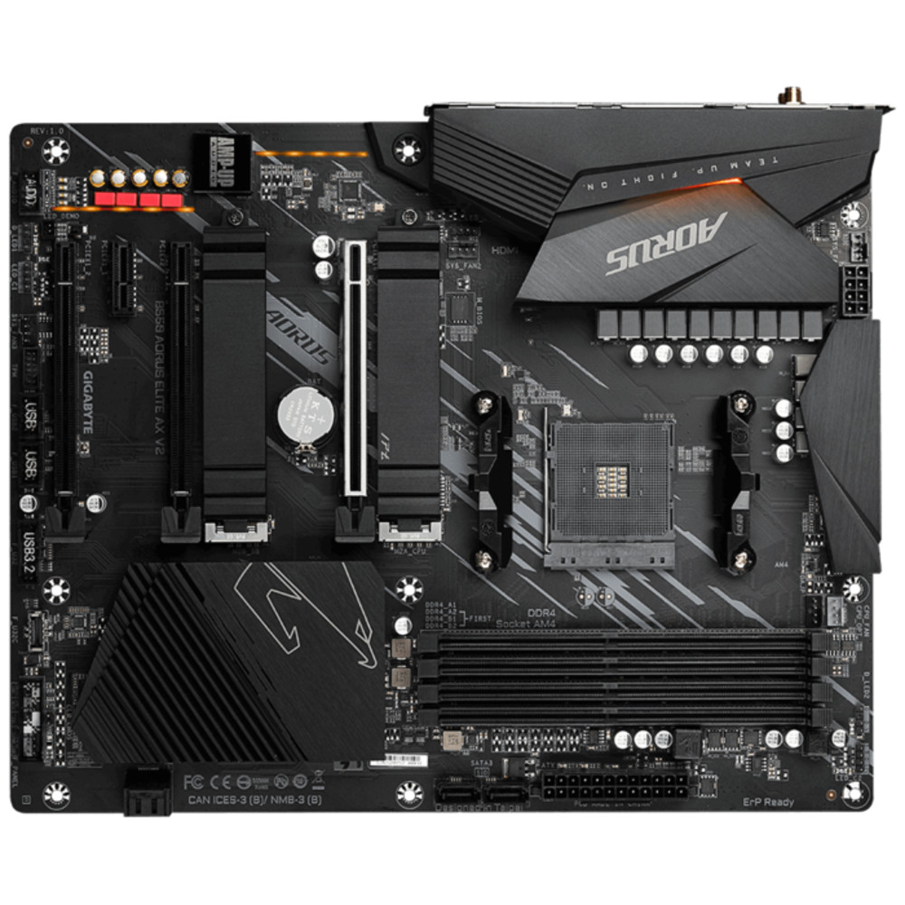 Материнская плата Gigabyte B550 AORUS ELITE AX V2 ATX, AMD AM4 - миниатюра 5