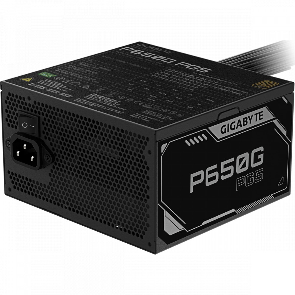 Блок питания Gigabyte GP-P650G PG5 650 Вт — фото товара