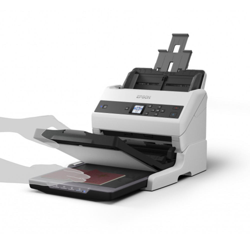 Протяжный сканер Epson WorkForce DS-870 B11B250401 A4, CIS - миниатюра 3