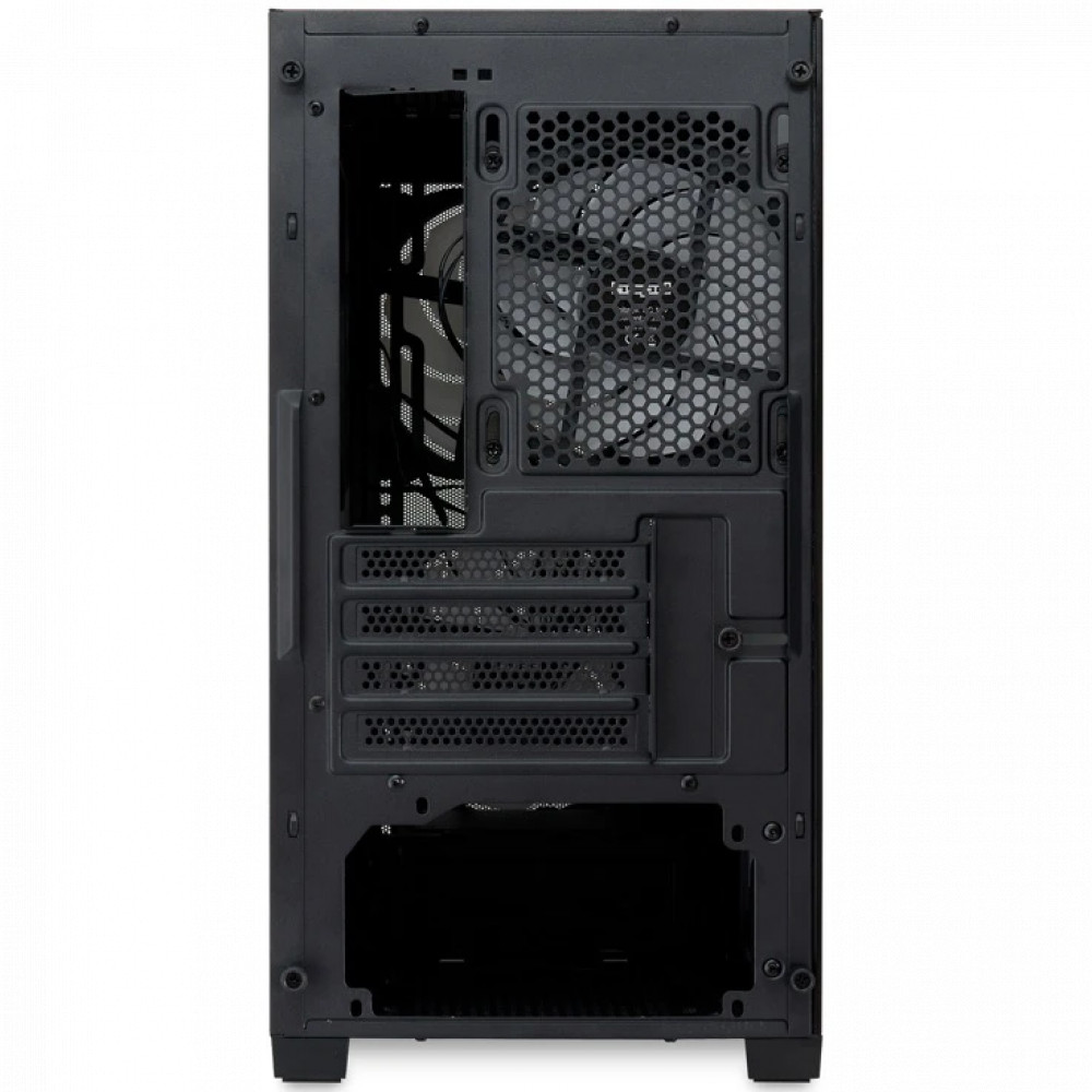 Корпус HSPD M320-TGBK-ARGB Black Mini-Tower - миниатюра 6