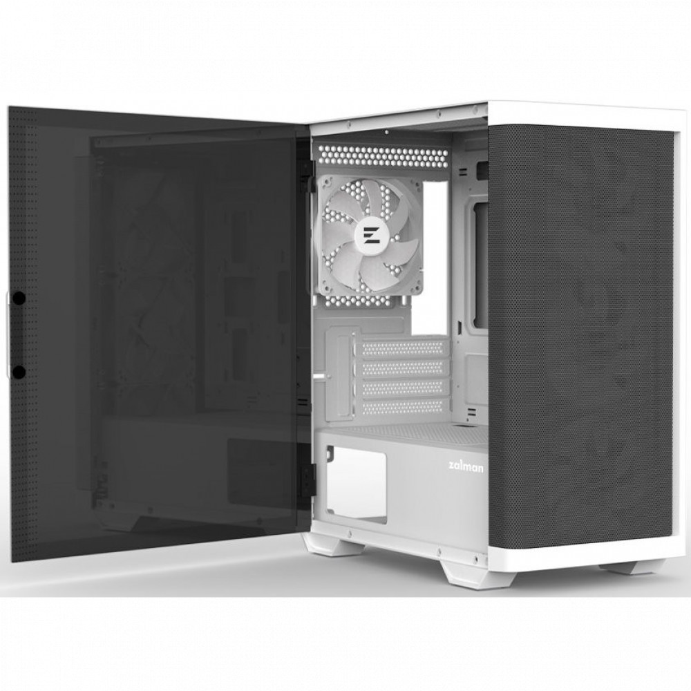 Корпус Zalman M4 WHITE M4 white Mini-Tower - миниатюра 8