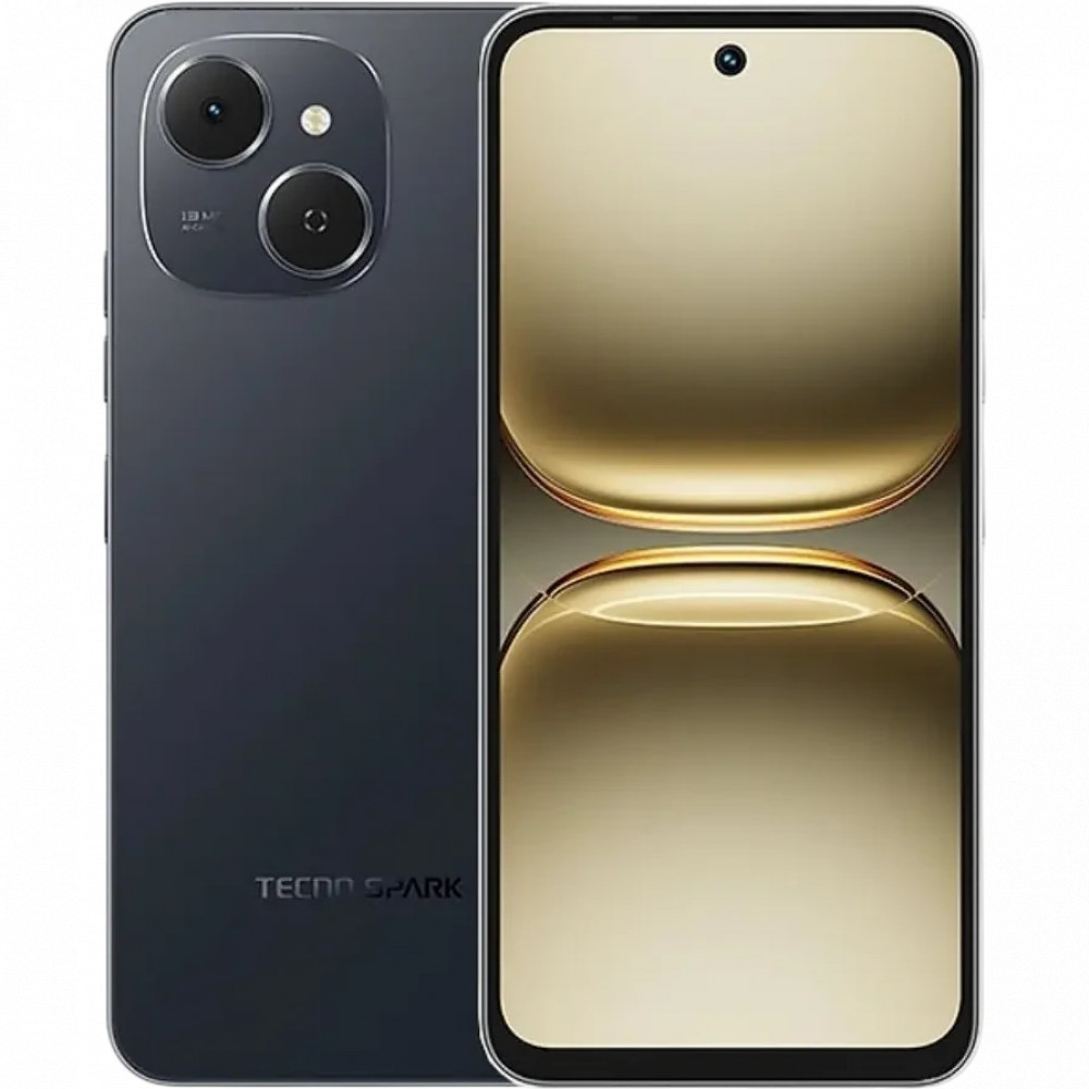 Смартфон TECNO Spark 40C 8/128Gb Ink Black KM4K INK BLACK 8/128GB 128 Гб, 8 Гб — фото товара