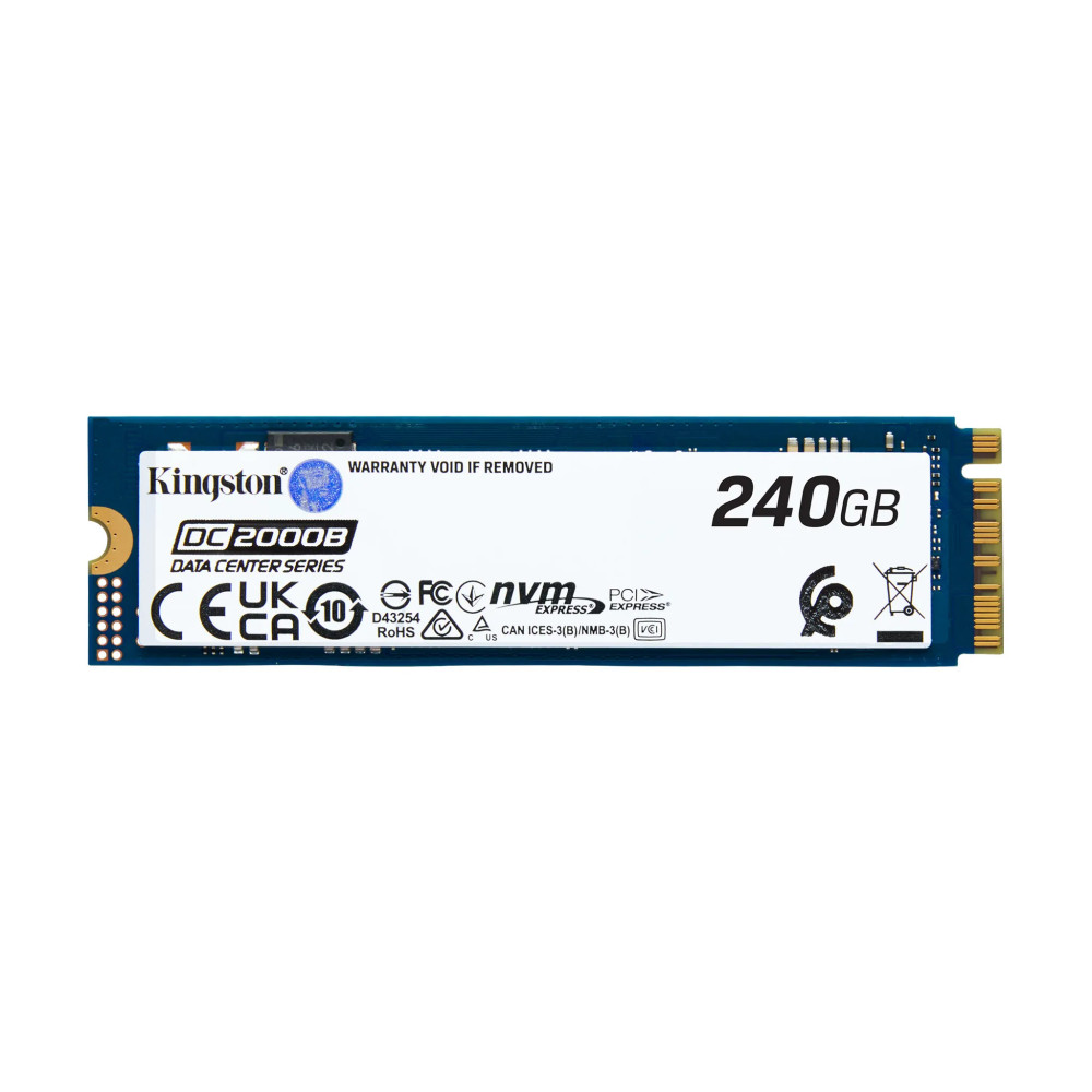 Жесткий диск Kingston DC2000B SEDC2000BYM8/240GB SSD (твердотельные), 240 ГБ, M.2, PCIe — фото товара