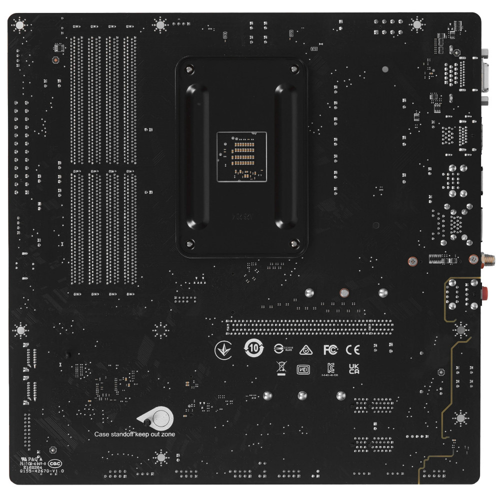 Материнская плата MSI PRO B550M-P WIFI6E Micro-ATX, AMD AM4 - миниатюра 2