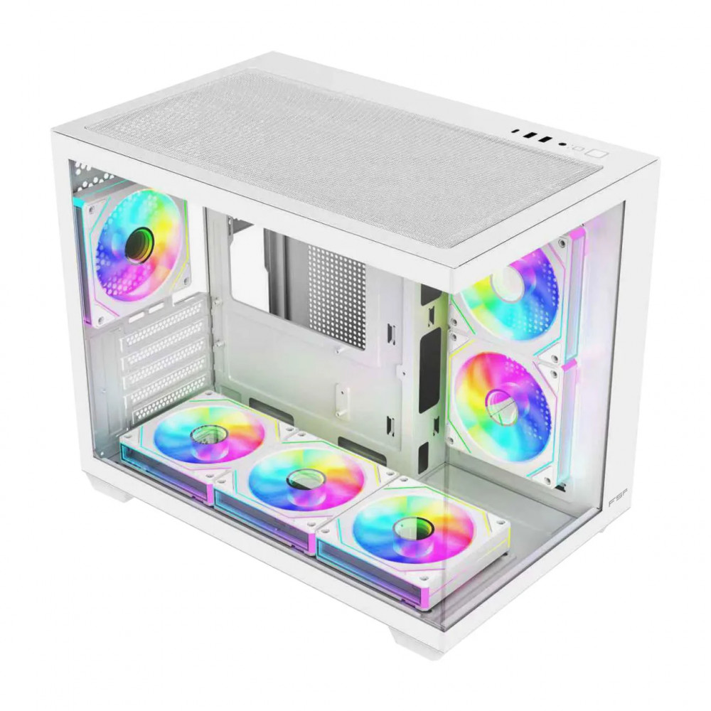 Корпус FSP S342 - White S342-WA Mid-Tower - миниатюра 2