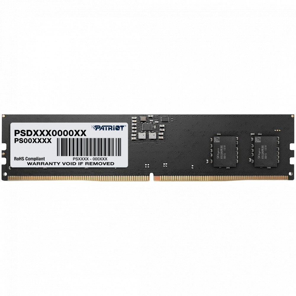 ОЗУ Patriot Signature PSD532G48002 DIMM, DDR5, 32 Гб, 4800 МГц — фото товара