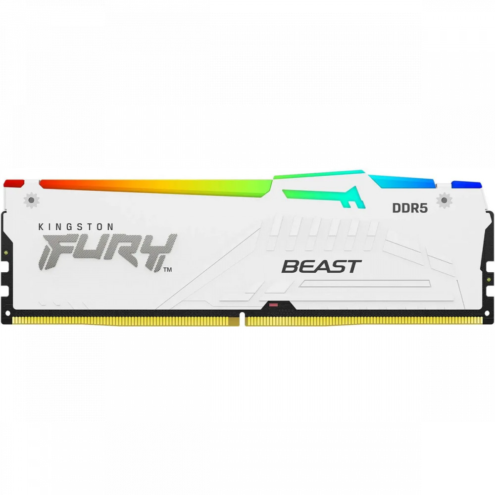 ОЗУ Kingston Fury Beast White Expo KF556C36BWEA-32 DIMM, DDR5, 32 Гб, 5600 МГц — фото товара