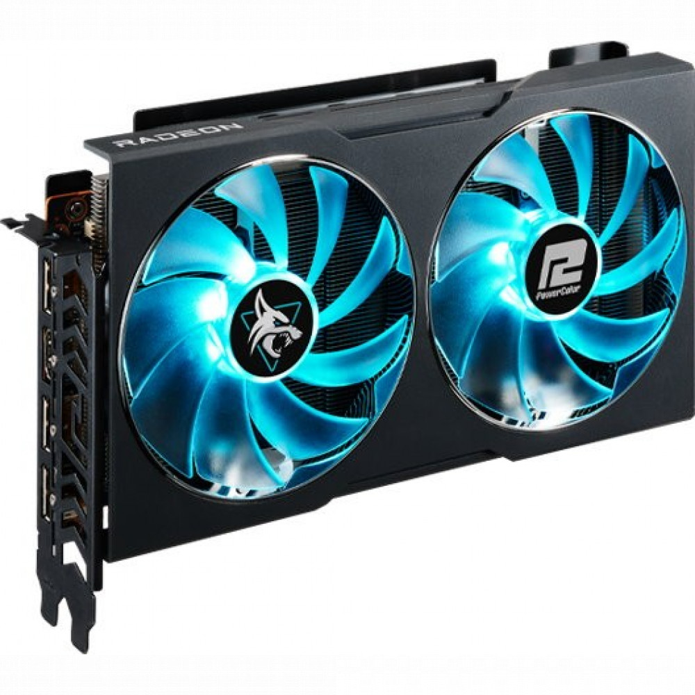 Видеокарта PowerColor RX 6600 Hellhound AXRX 6600 8GBD6-3DHL 8 ГБ — фото товара