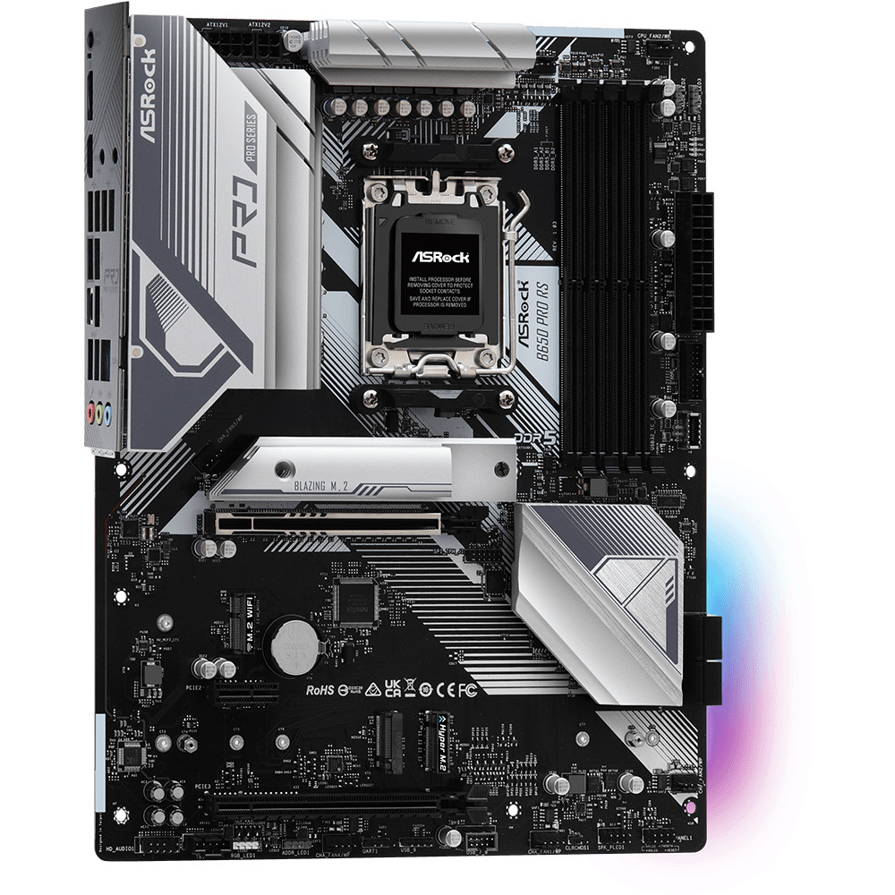 Материнская плата ASRock B650 PRO RS ATX, AMD AM5 — фото товара