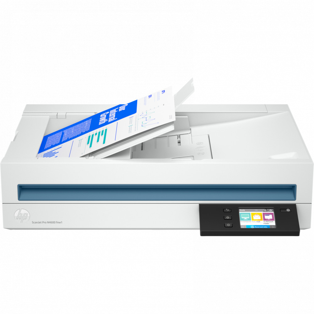 Планшетный сканер HP ScanJet Pro N4600 fnw1 20G07A A4, Цветной, CIS — фото товара